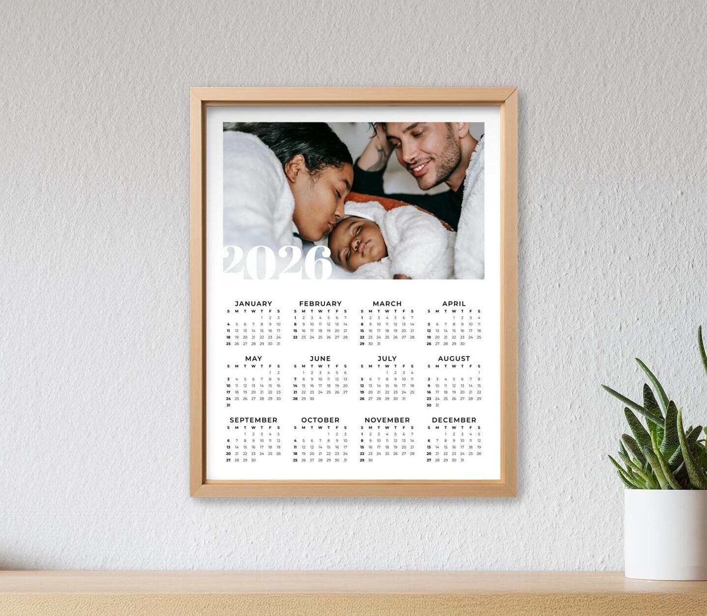 Classic Calendar Poster