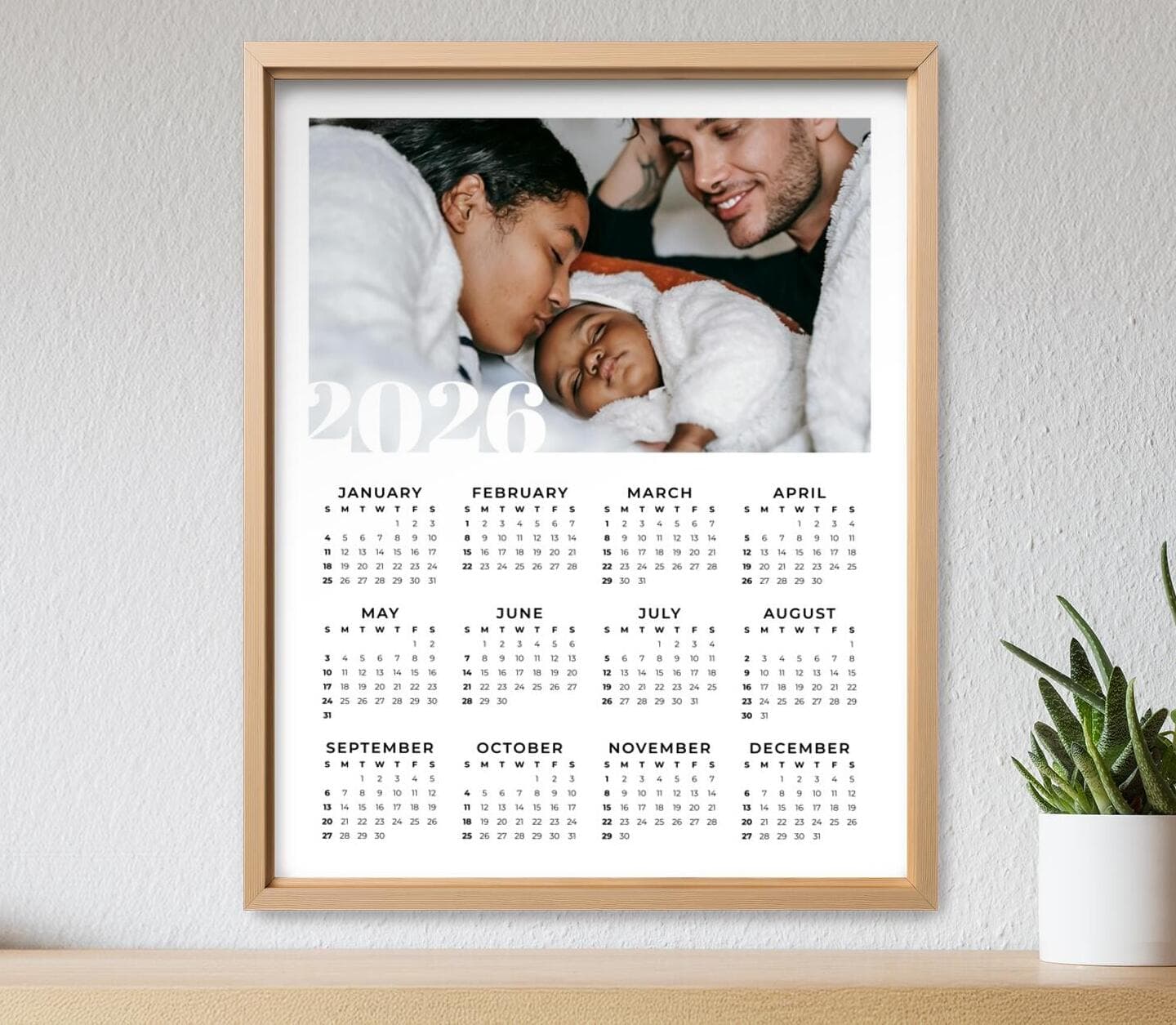 Classic Calendar Poster