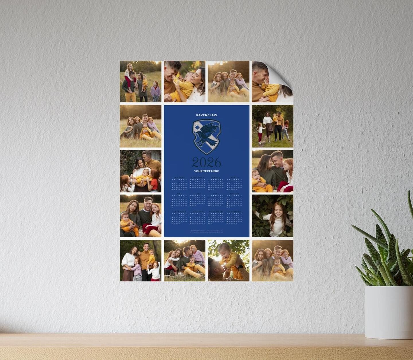 Harry Potter™ Ravenclaw Calendar Poster