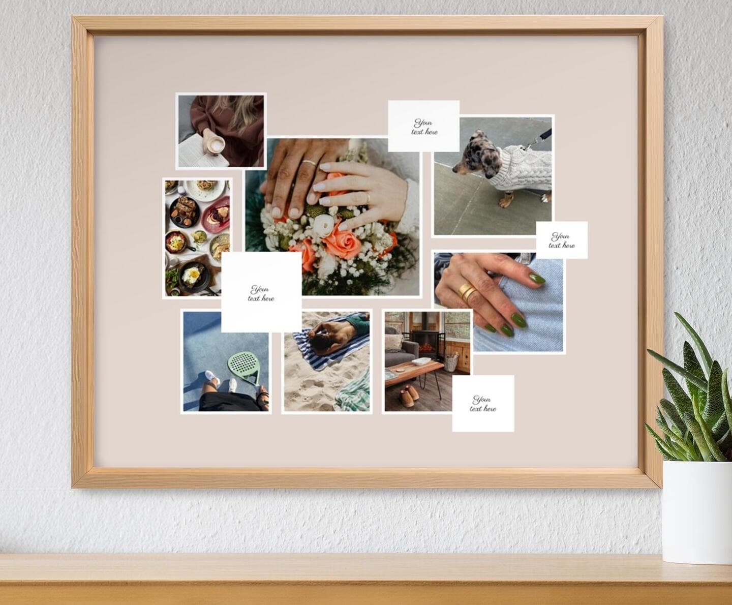 Vision Board Classic Landscape Poster