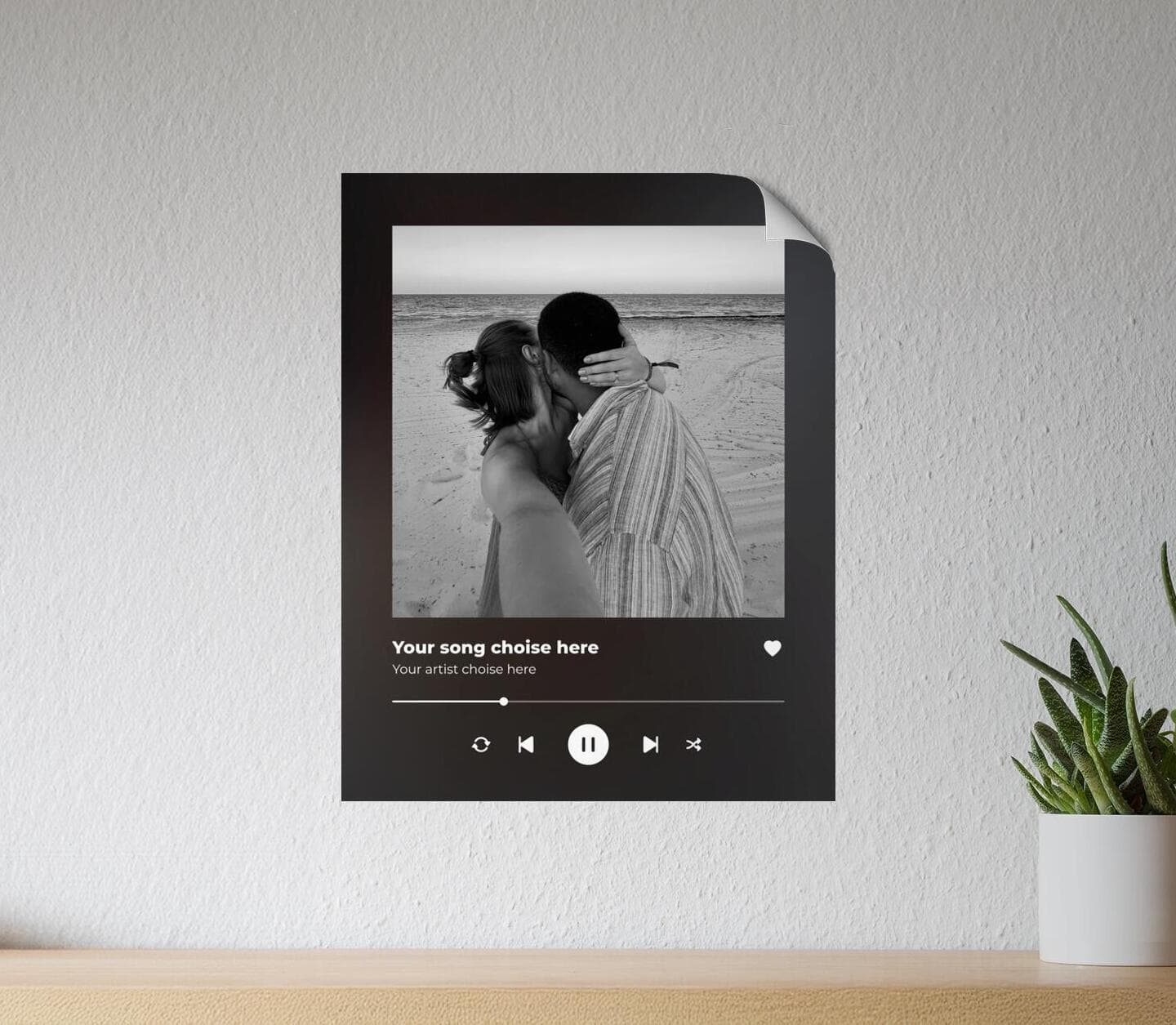 Song Poster Dark Poster