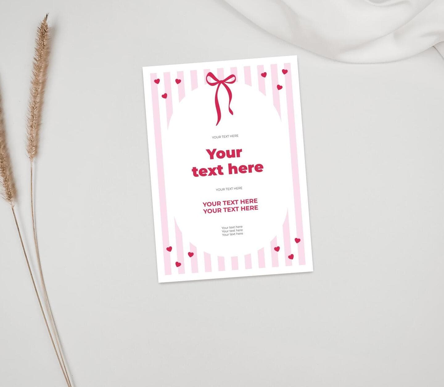 Galentine Invitation Card