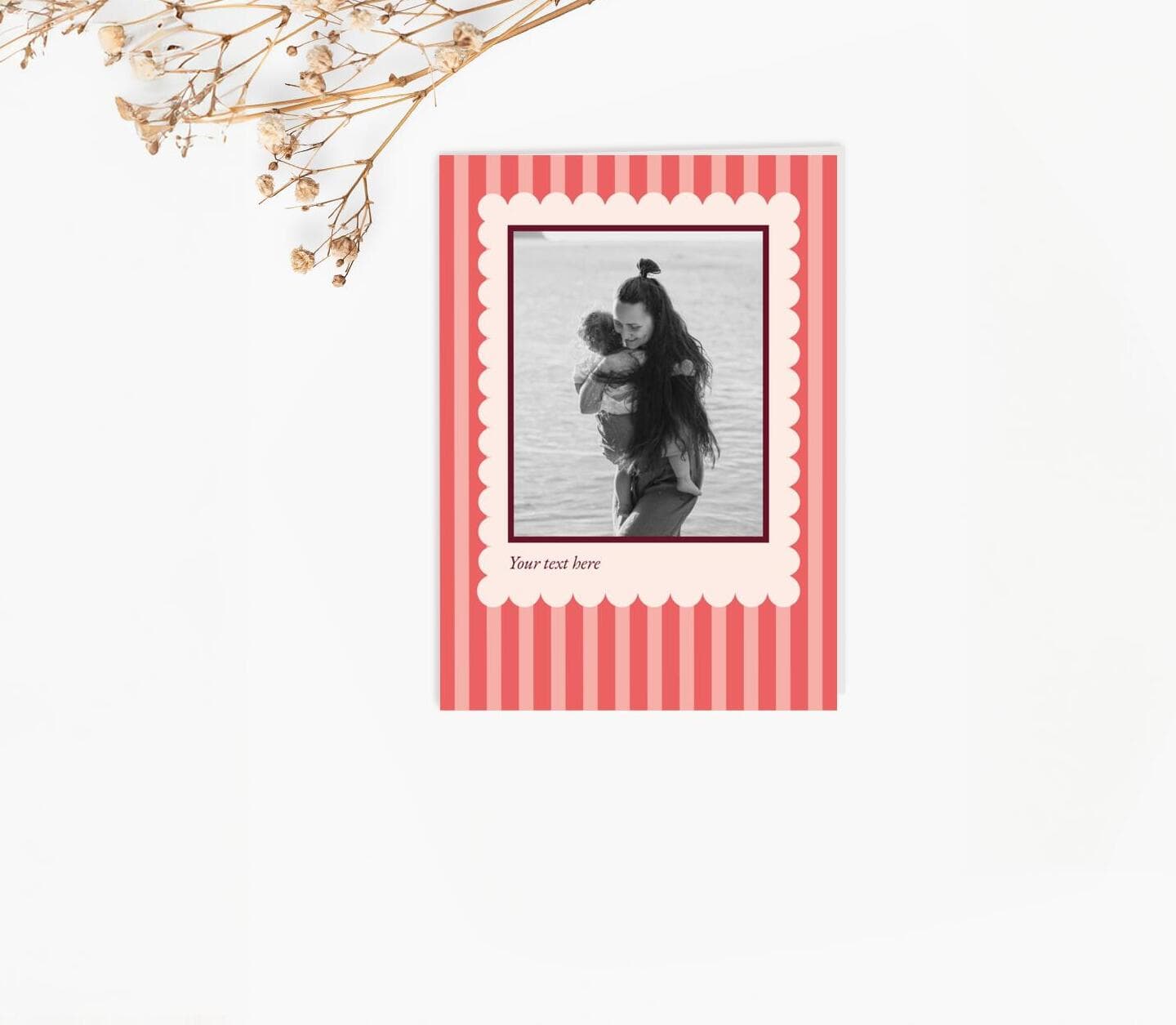 Vintage Wash Moments Card