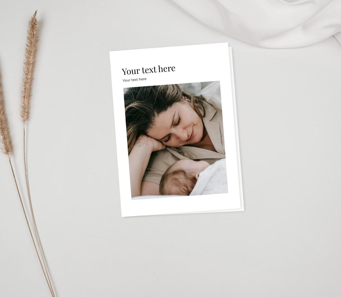 Modern Monochrome Card