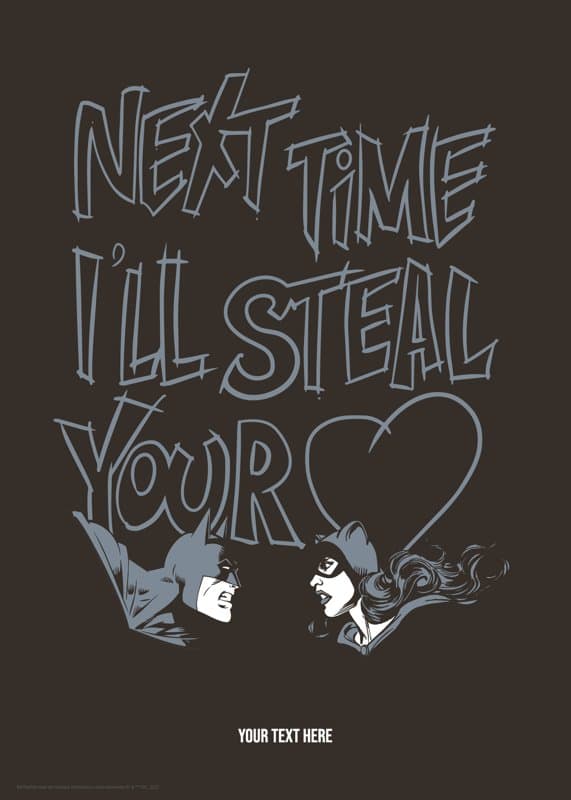 Batman™ Heart Card