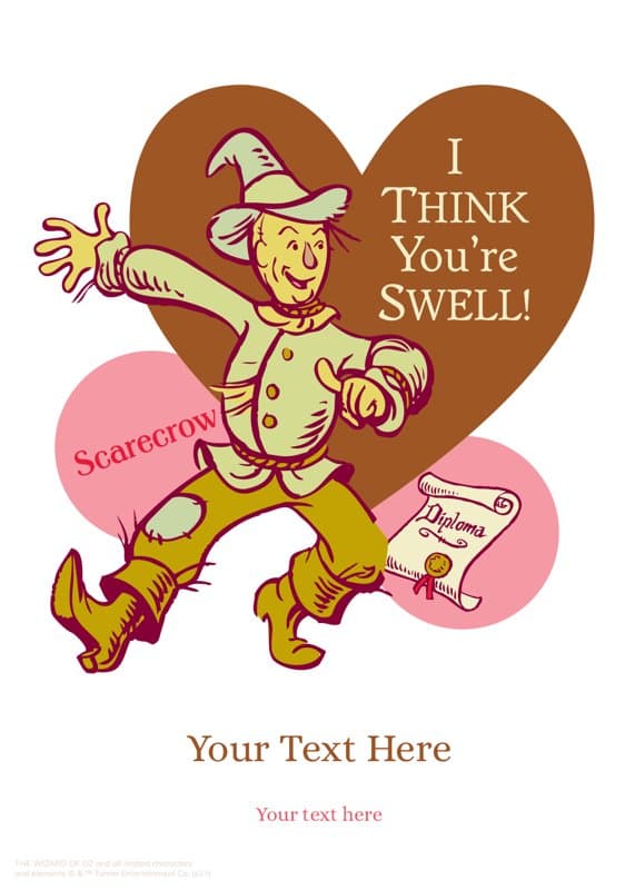 Wizard of Oz™ Scarecrow Swell Card