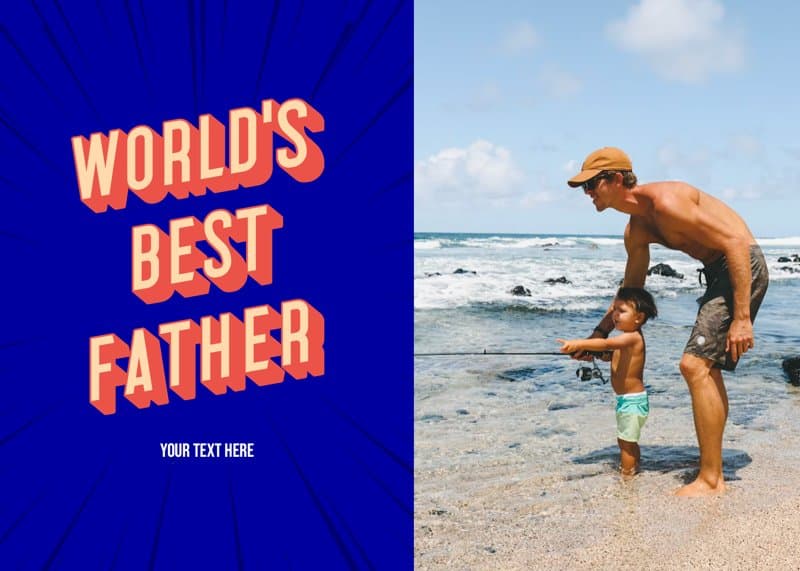 World's Best Father Card