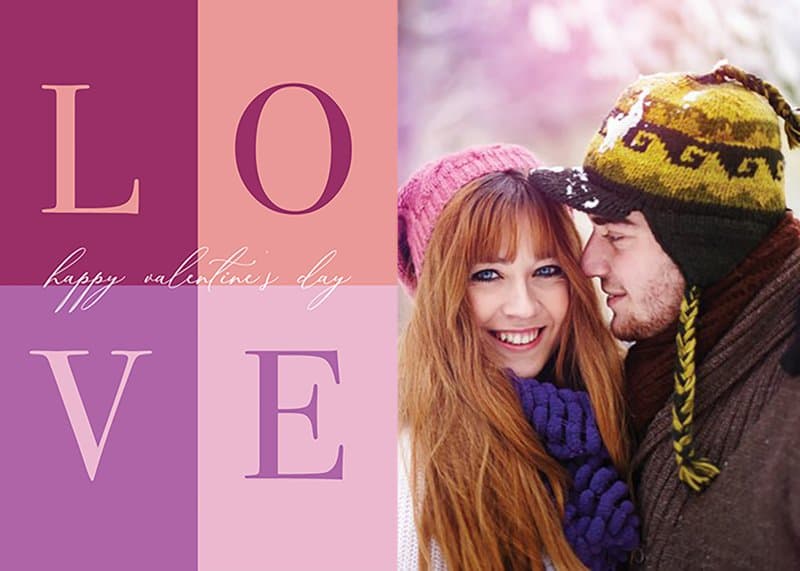 L O V E Card