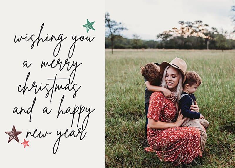 Trendy Lettering Card