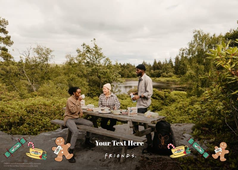 Friends™ Christmas Icons Card