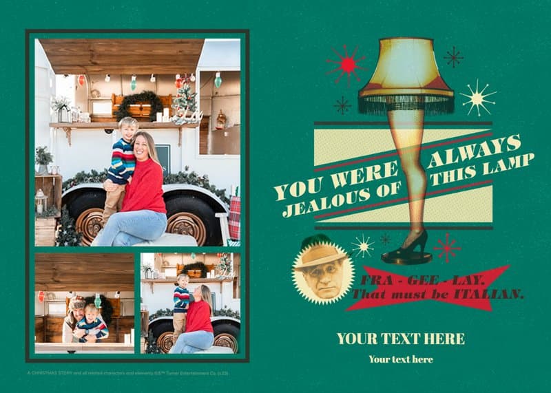 A Christmas Story™ FraGeeLay Card