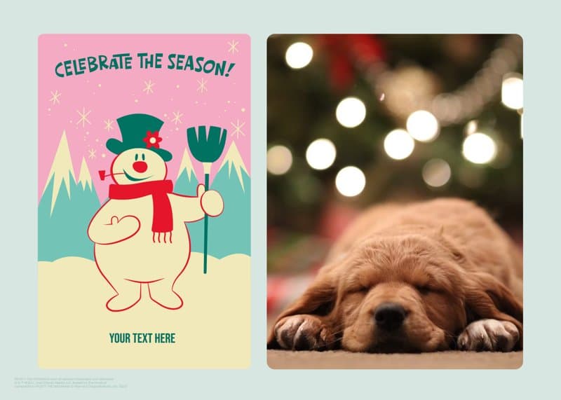 Frosty The Snowman™ Celebrate Card