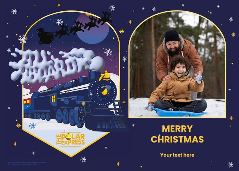 Polar Express™ Polar Windows Card