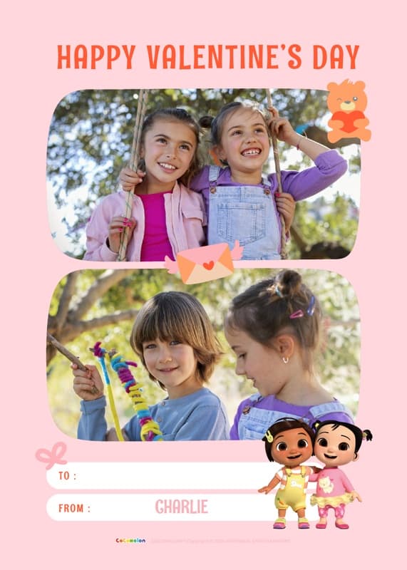 CoComelon™ Sending Love Photo Card