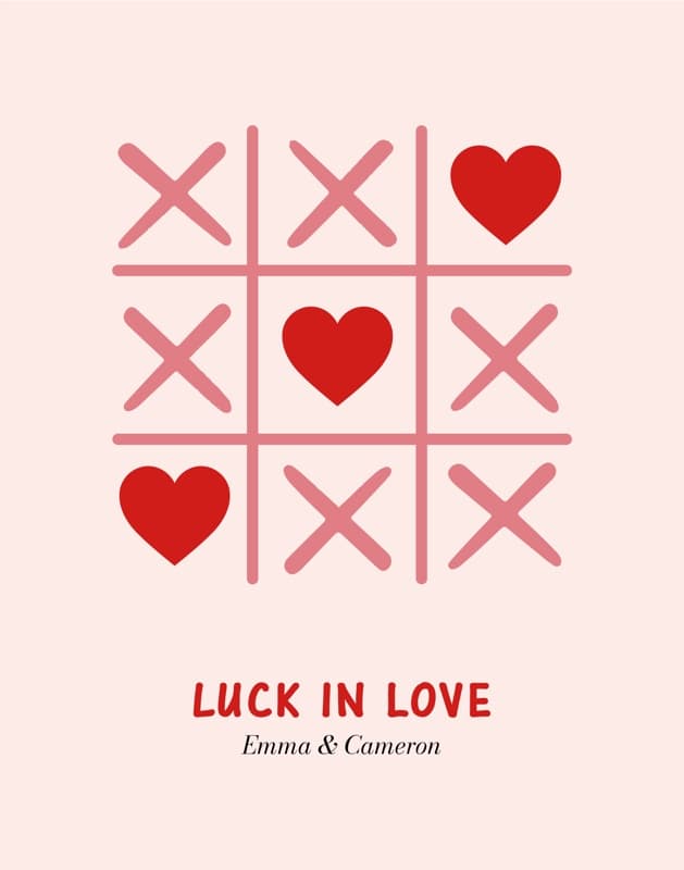 Luck In Love Poster