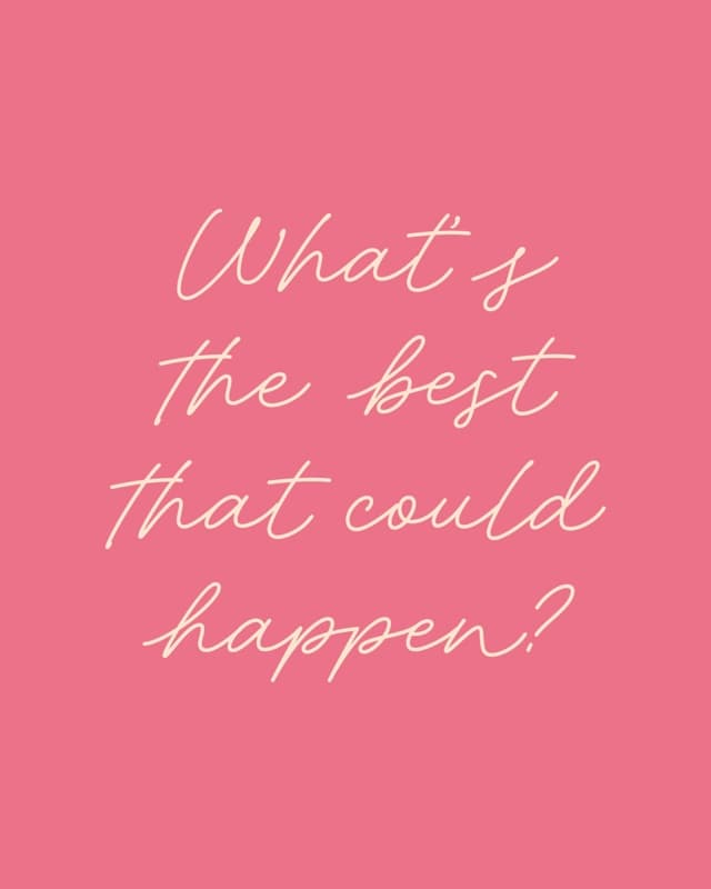 Cursive Pink Classic Quote Poster