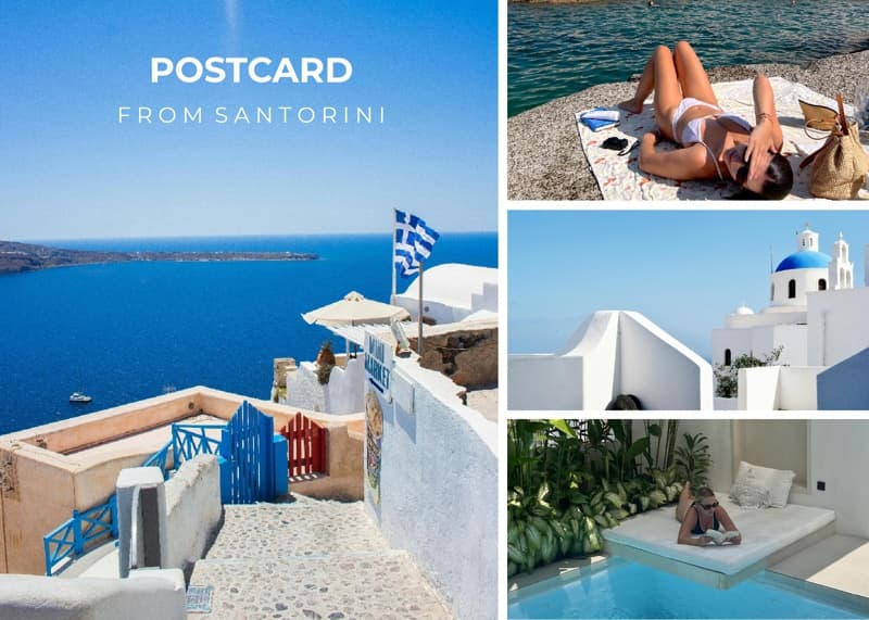 Classic Composition Postcard Card