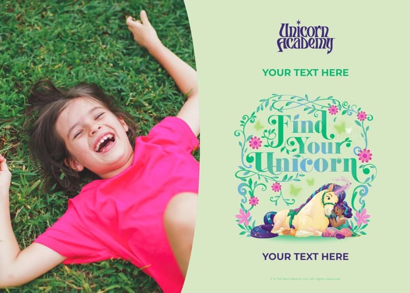 Unicorn Academy™ Find Your Unicorn Card