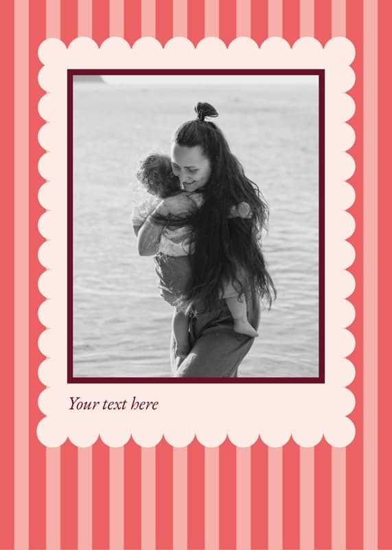 Vintage Wash Moments Card