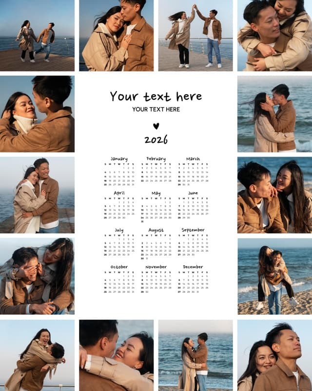 Classical Calendar Poster