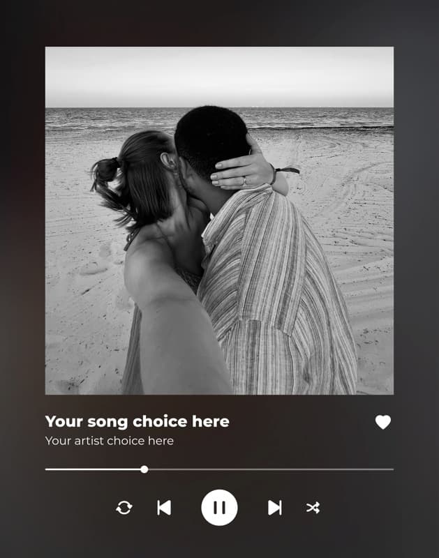 Song Poster Dark Poster