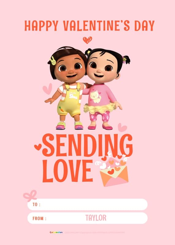CoComelon™ Sending Love Card