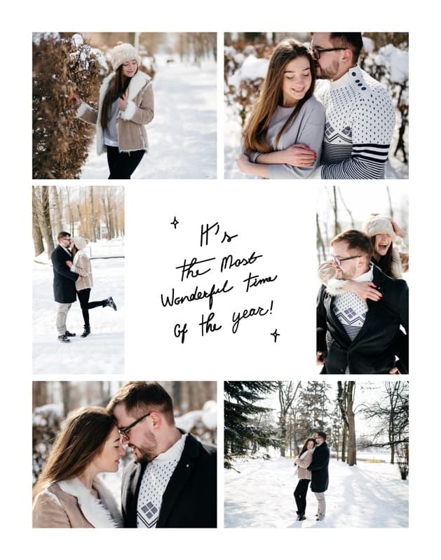 Christmas Handwriting Quote Poster