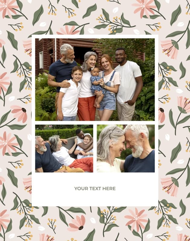 Floral Pattern Poster