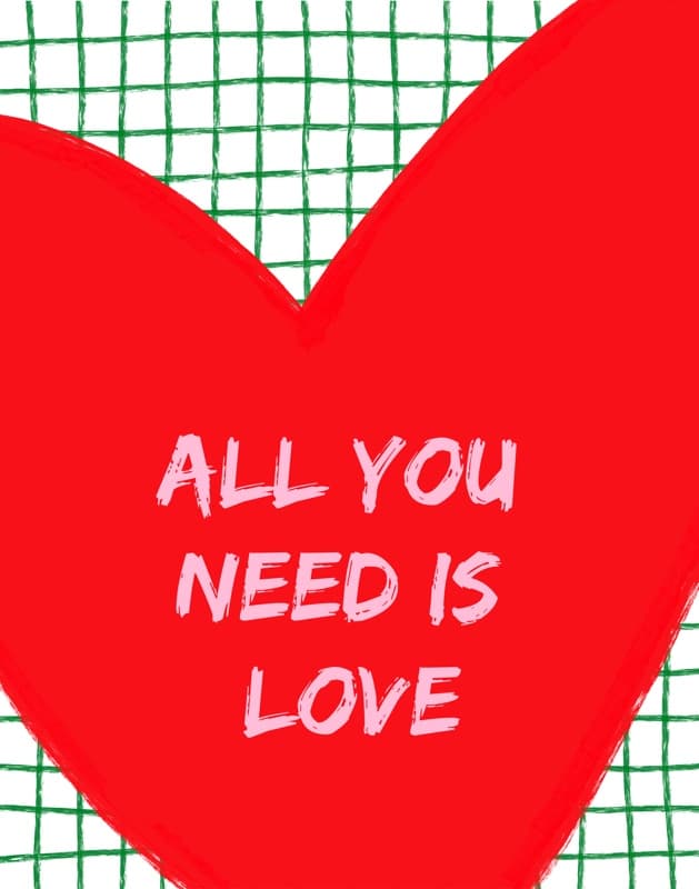 All You Need Is Love Poster