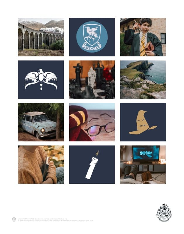 Harry Potter™ Harry Potter™ Ravenclaw Multiphoto Poster
