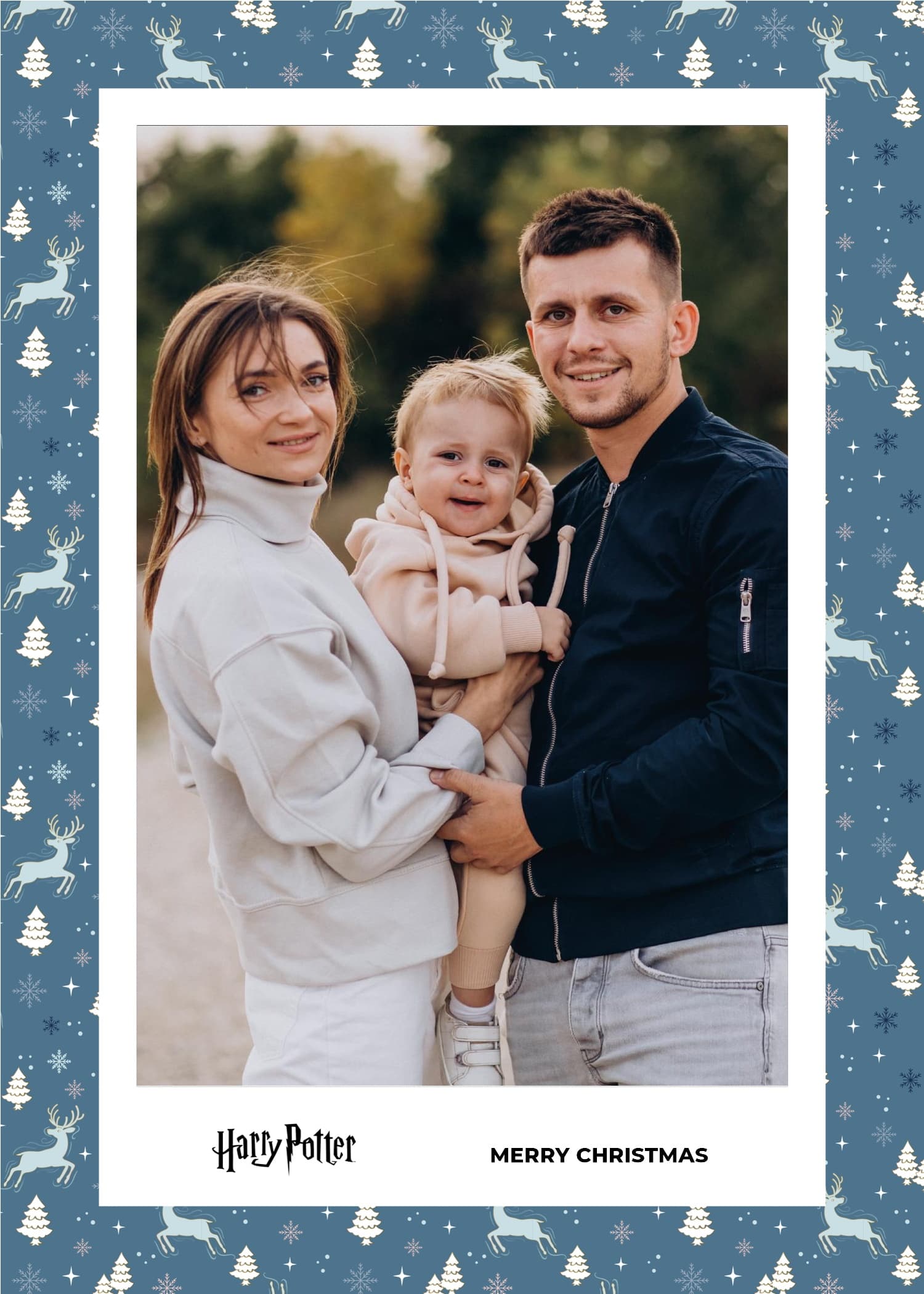 Harry Potter™ Winter Pattern Card