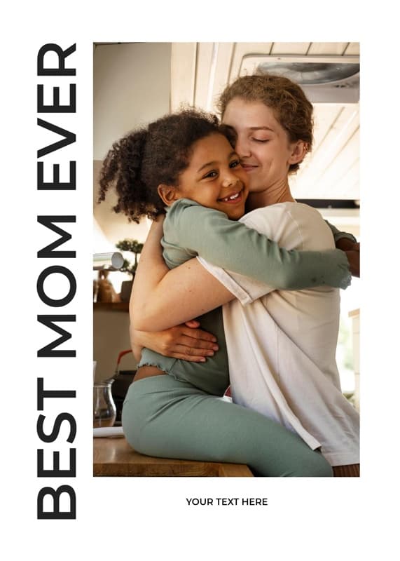 Classical Best Mom Ever Card