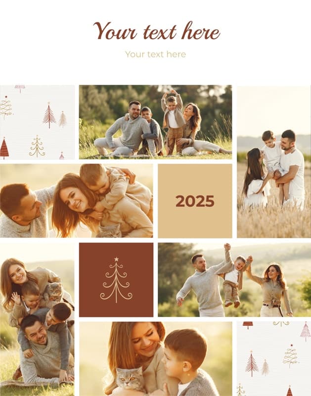 Warm Christmas Large Poster