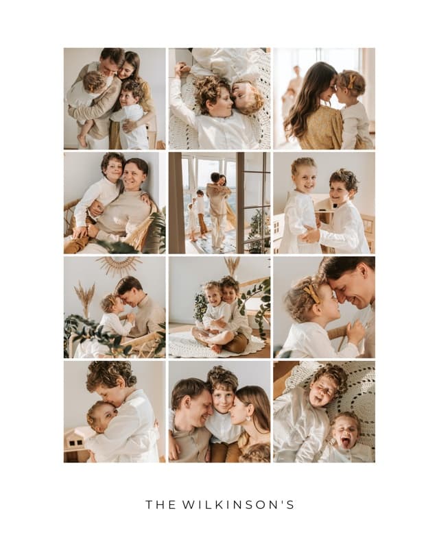 Modern Multiphoto Poster