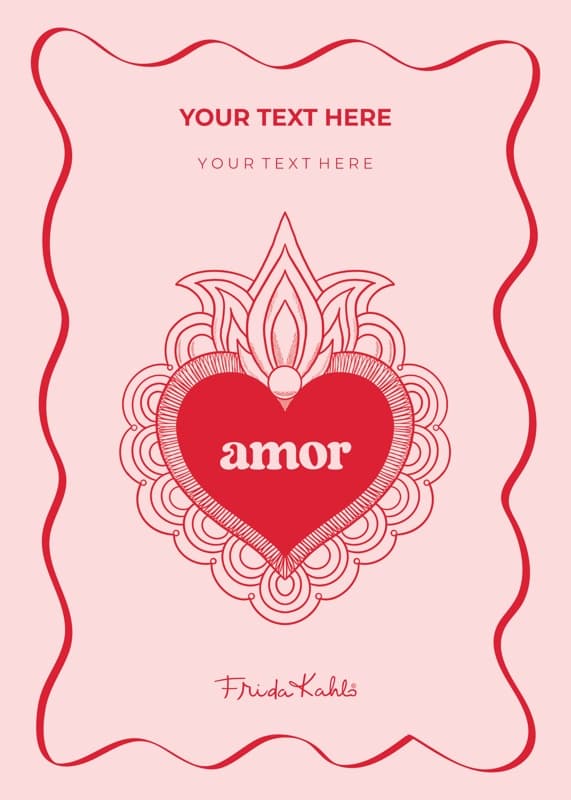 Frida Kahlo™ Amor Amor Card