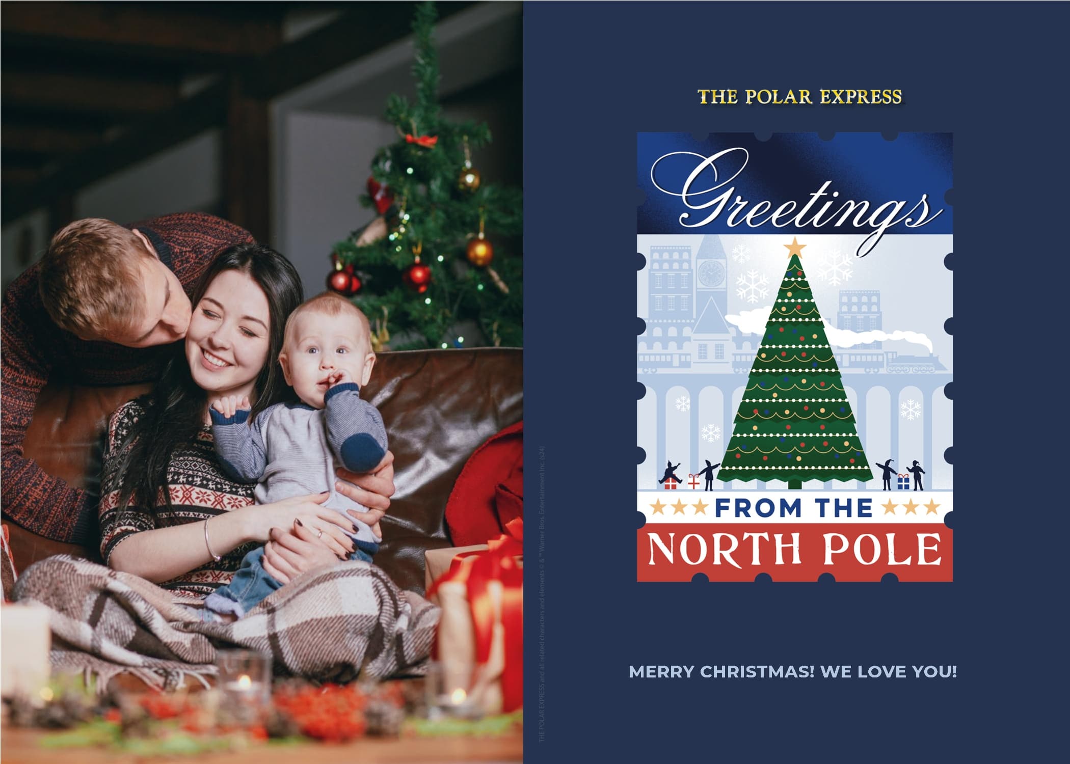 Polar Express™ The North Pole Card