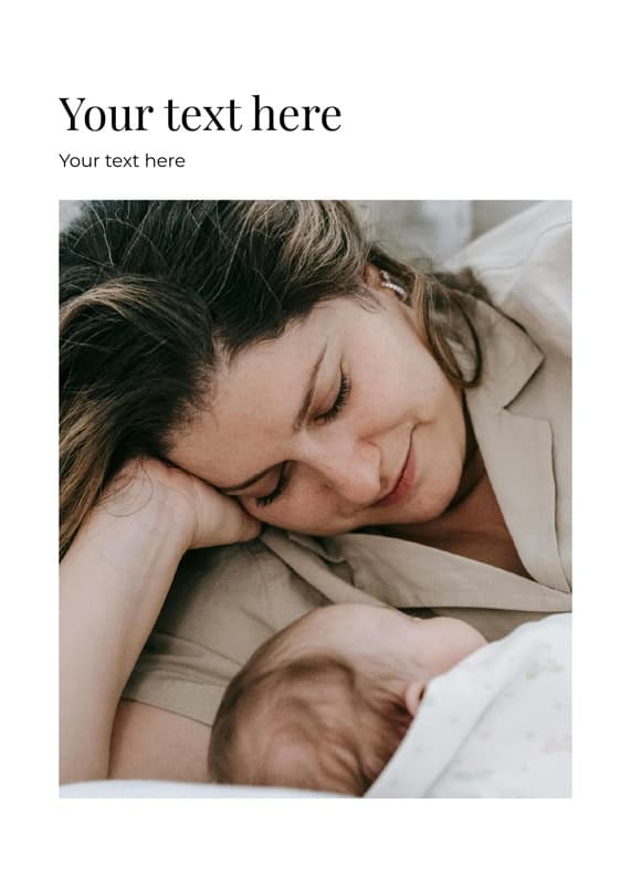 Modern Monochrome Card