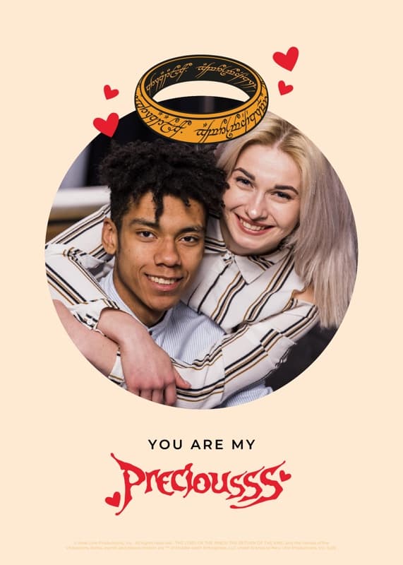 The Lord Of The Rings™ My Preciousss Photo Card