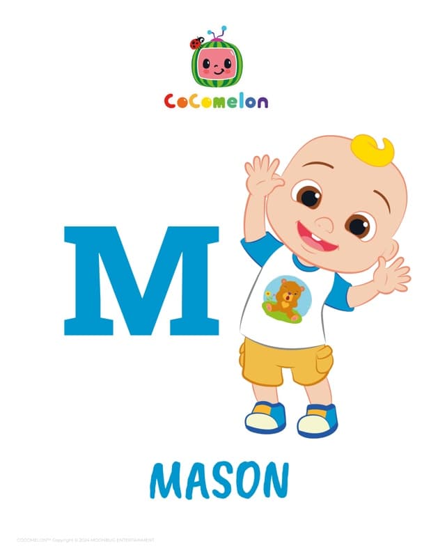 CoComelon™ Big Letter Fun Poster