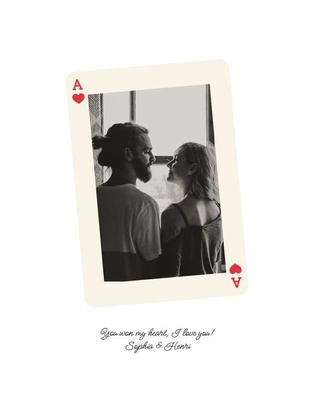 Ace Of Hearts Poster