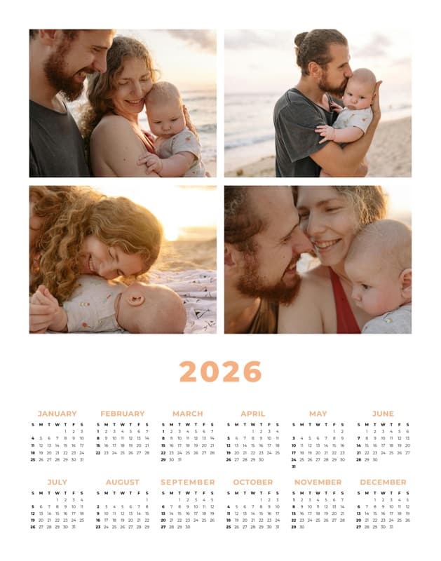 Square Photos Poster