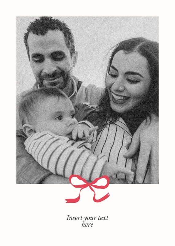 Elegant Bow Tie Card