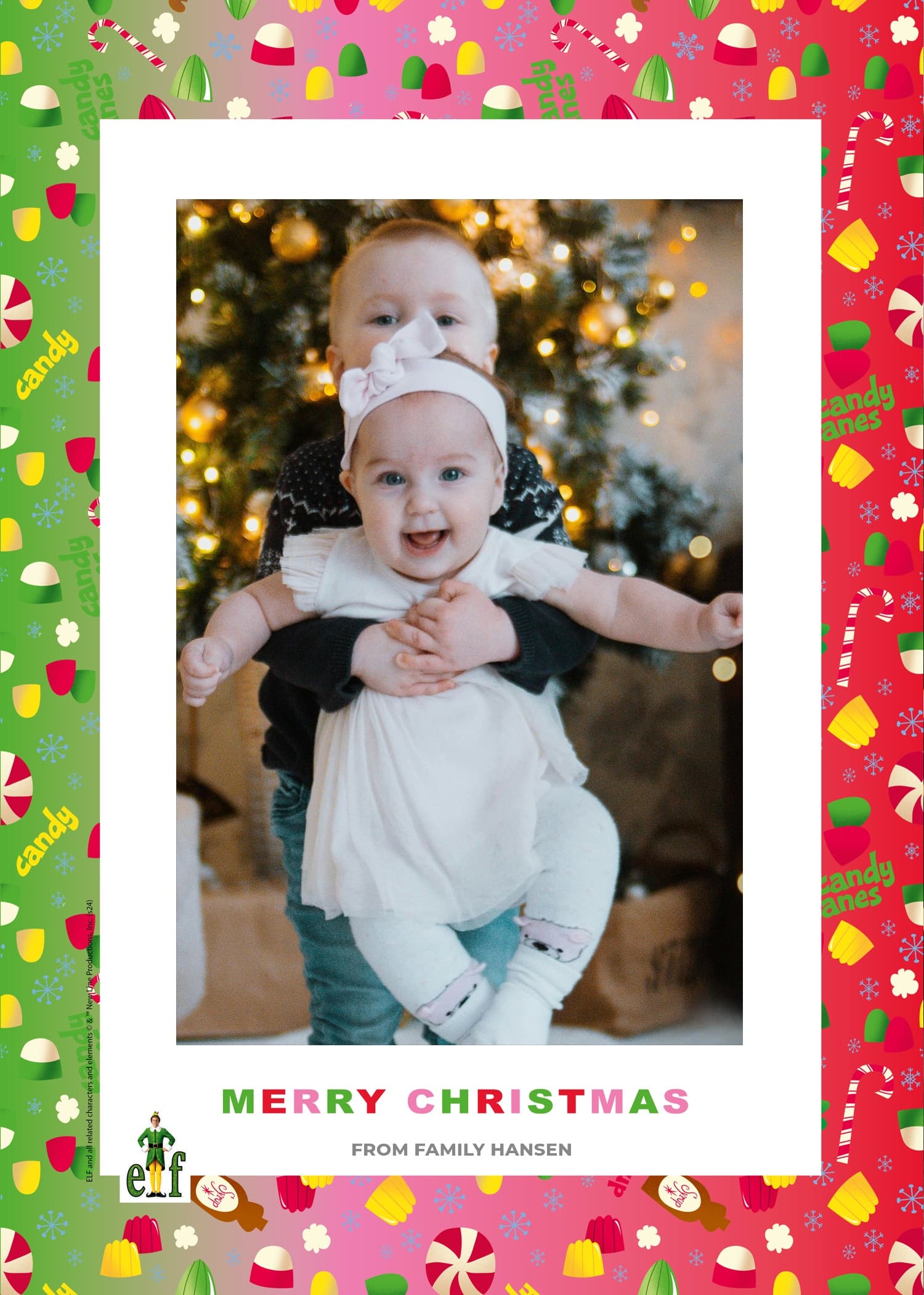 Elf™ Candy Card