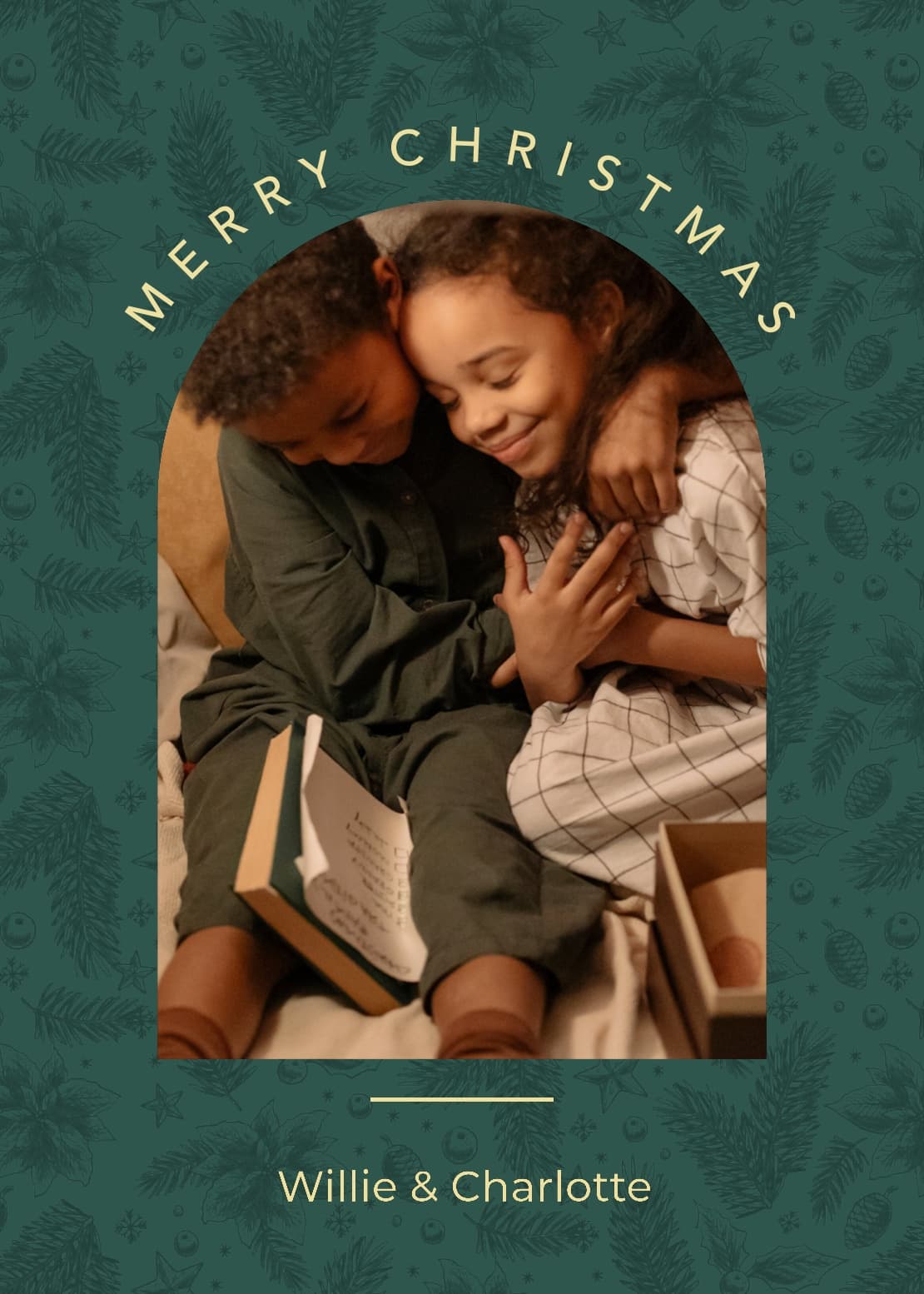 Pattern Christmas Card