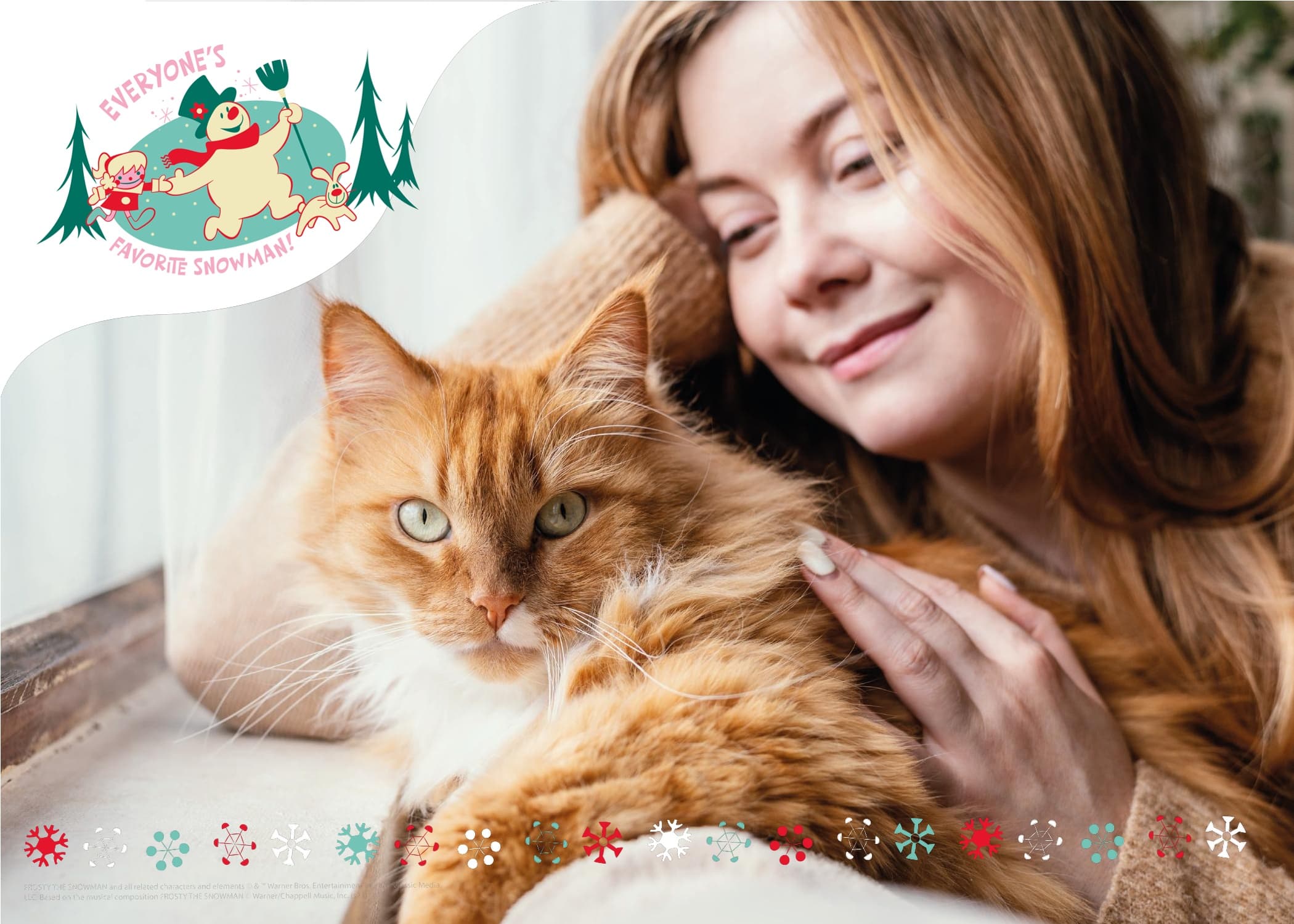 Frosty The Snowman™ Snowflake Card