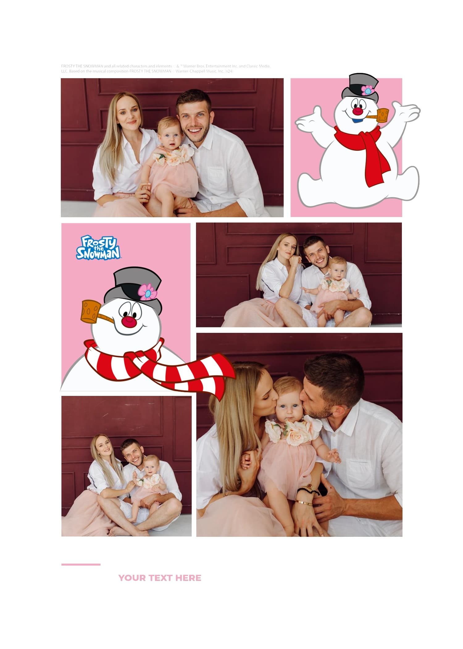 Frosty The Snowman™ Multiphoto Card