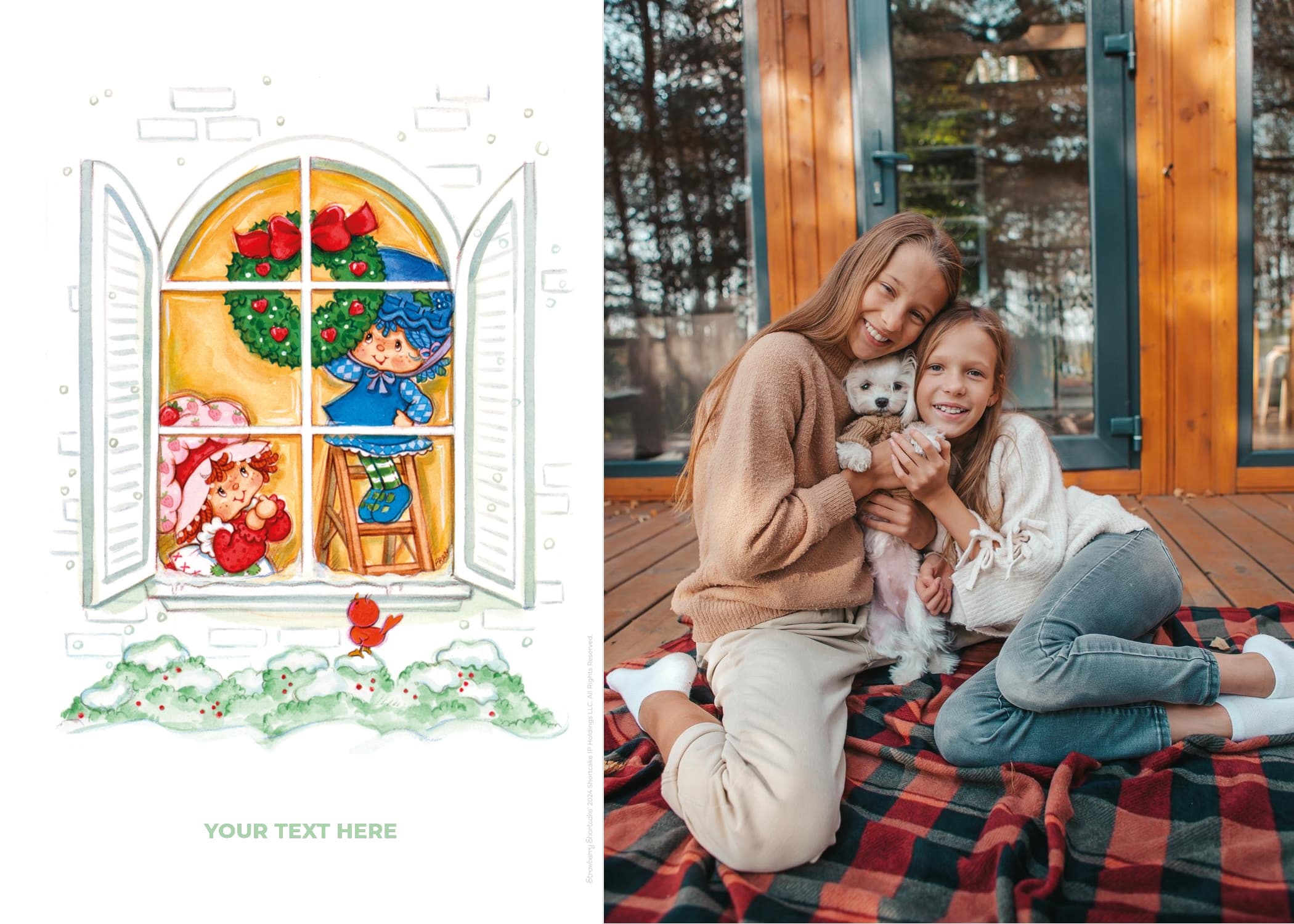 Strawberry Shortcake™ Windows Card