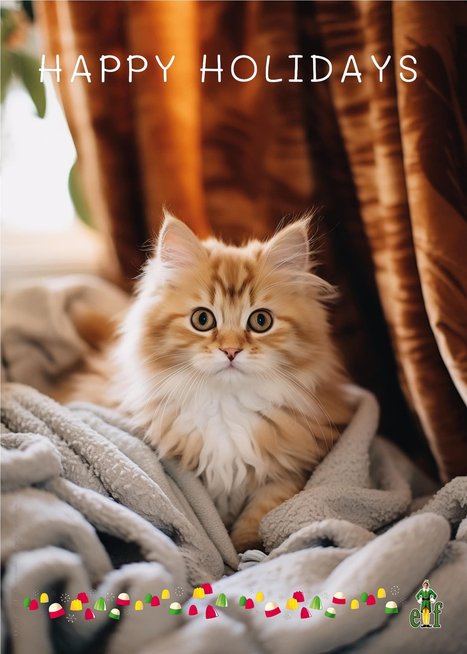 Elf™ Happy Holidays Card