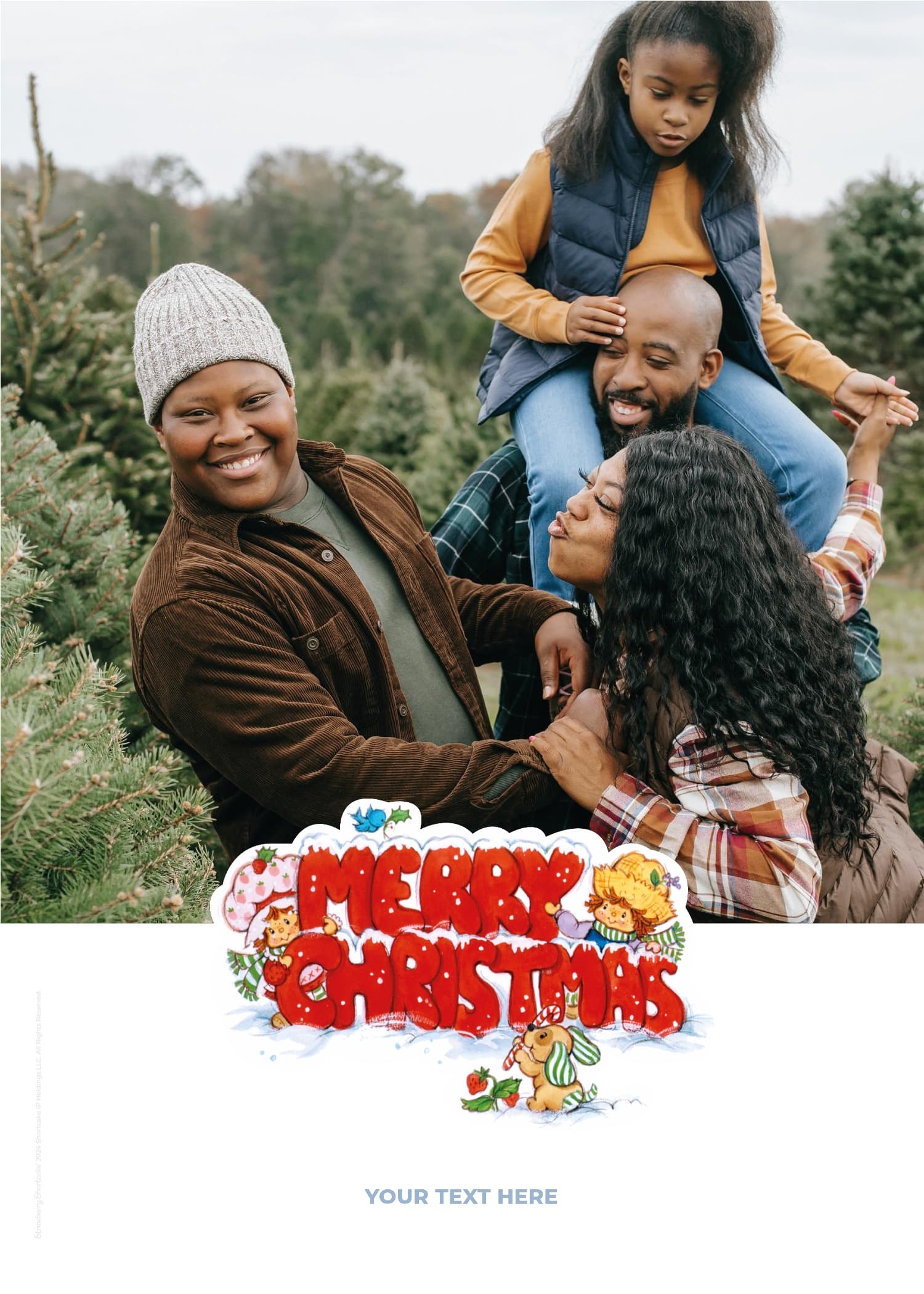 Strawberry Shortcake™ Merry Christmas Card