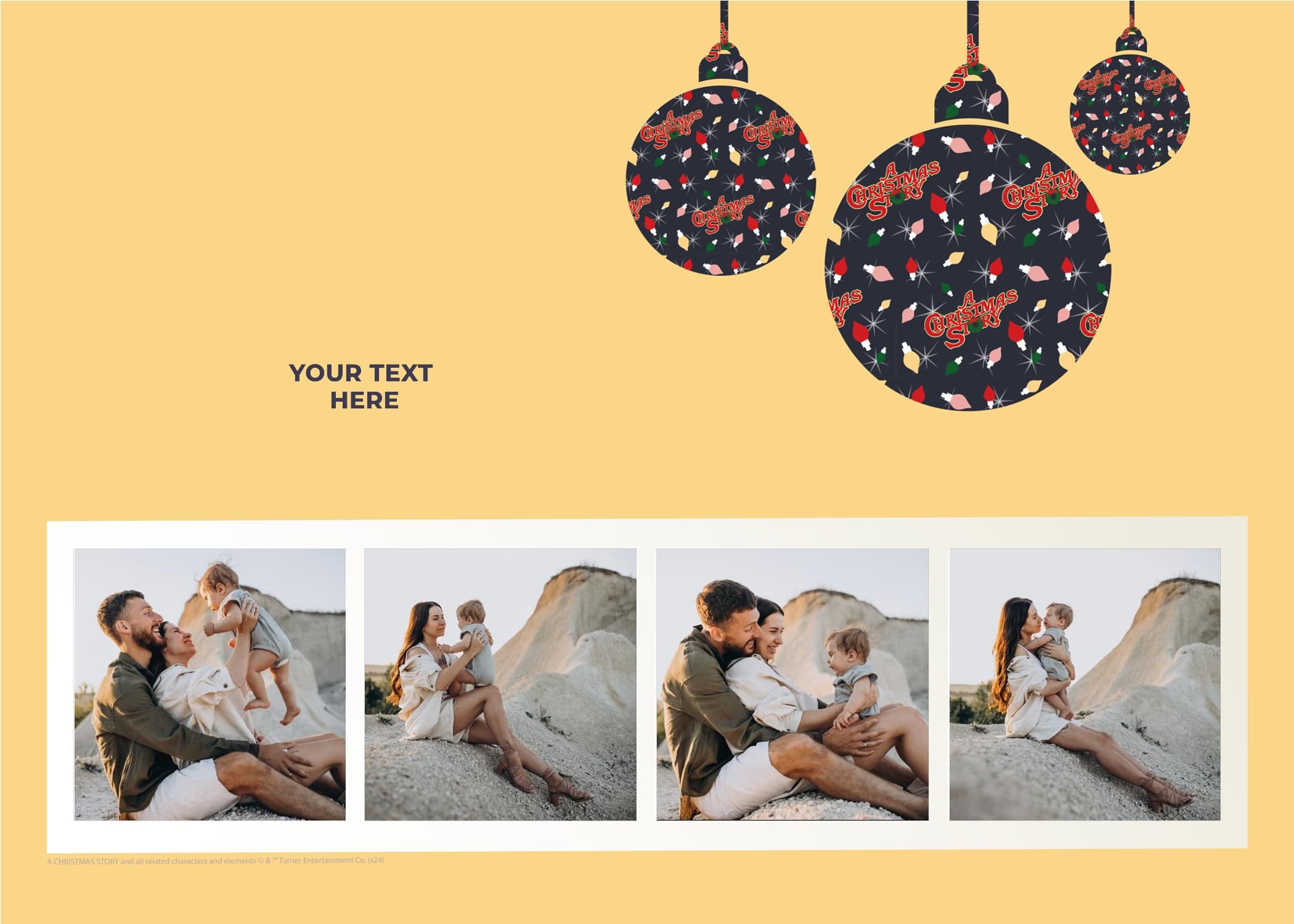 A Christmas Story™ Christmas Ornaments Card